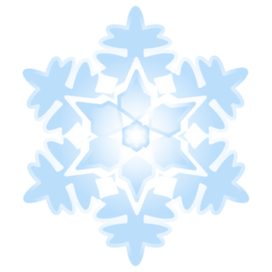 雪の結晶 アイコン１ 無料 フリー素材 ベクターデータ 商用利用ok