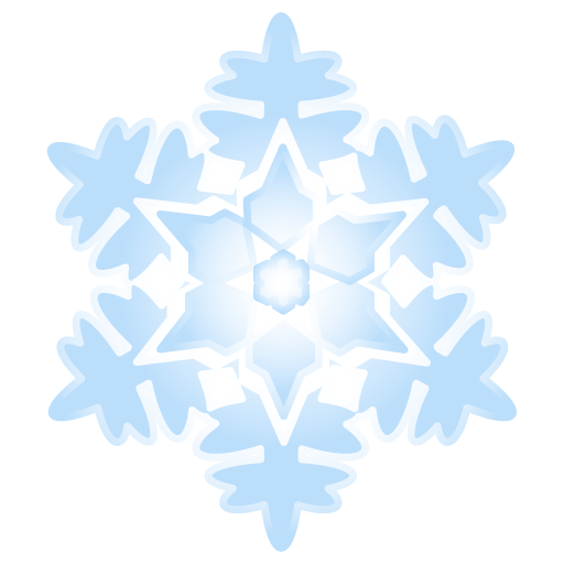 雪の結晶 アイコン1-1