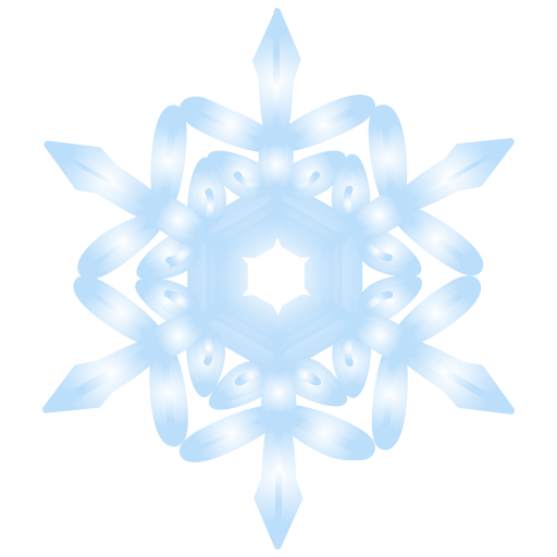 雪の結晶 アイコン1-3