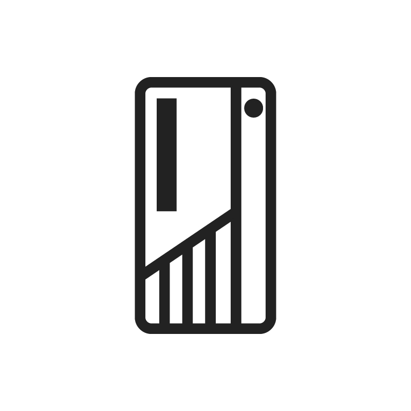 デスクトップパソコンのフリーアイコン・イラスト６