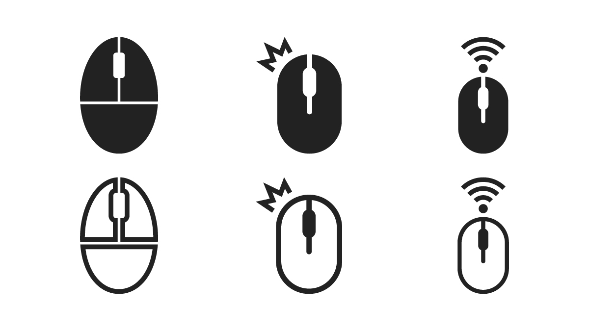 マウス（SVG アイコン）