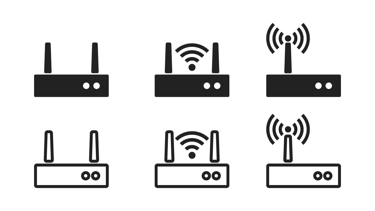 ルーター（SVG アイコン）