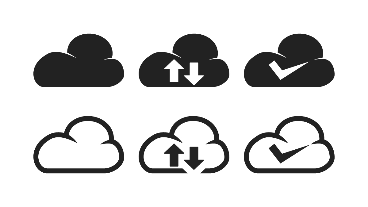 クラウド（SVG アイコン）