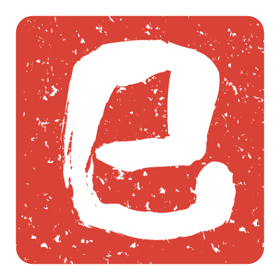 巳年・ハンコ（印鑑）風の無料イラスト１