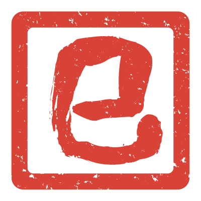 巳年・ハンコ（印鑑）風の無料イラスト４