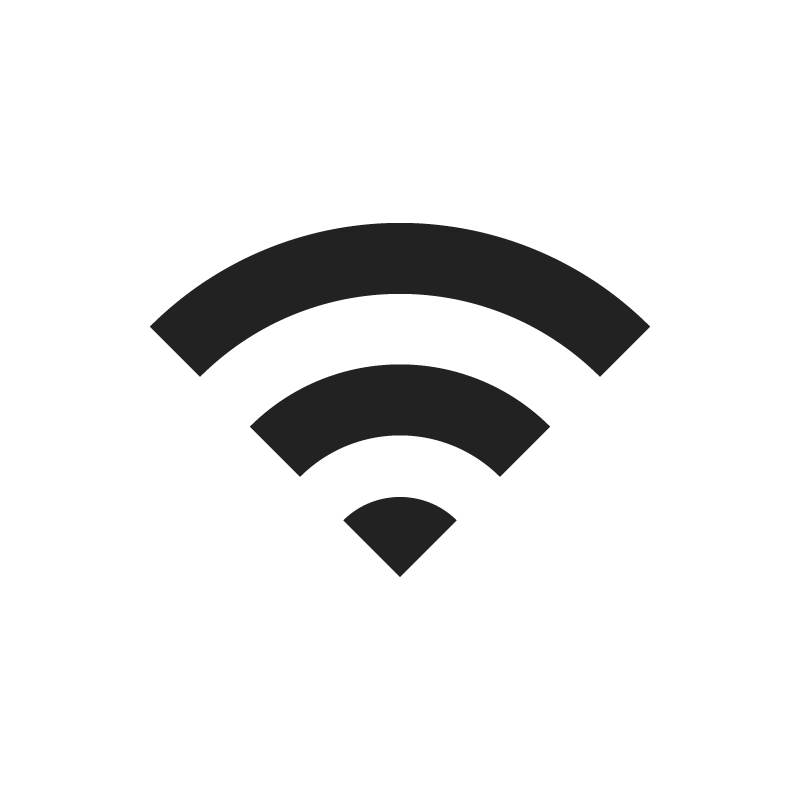 Wi-Fi のフリーアイコン・イラスト６