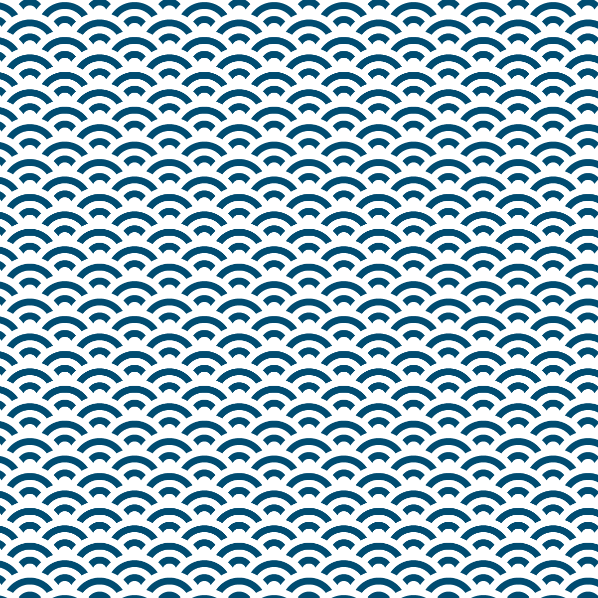 青海波のパターン素材・無料背景イラスト6-1